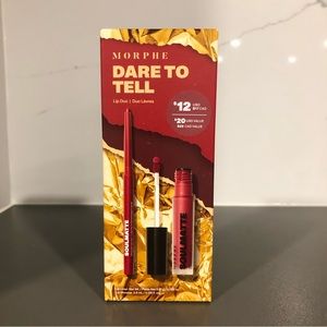 $10 add-on Morphe Dare To Tell Lip Duo